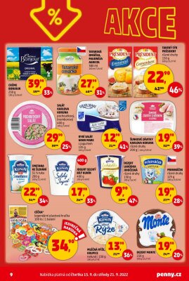 akční leták Penny Market 15.9.2022-21.9.2022