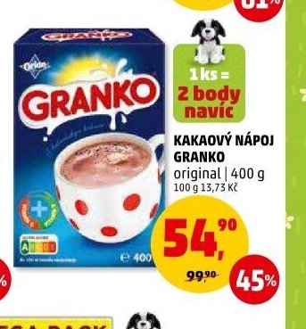 KAKAOVÝ NÁPOJ GRANKO
