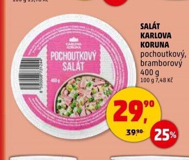 SALÁT KARLOVA KORUNA