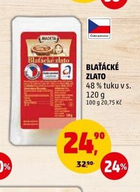 Blaťácké zlato 48 % tuku v s. 120 g