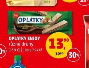 Oplatky Enjoy různé druhy 175g