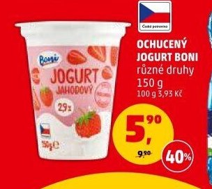Ochucený jogurt Boni 150g