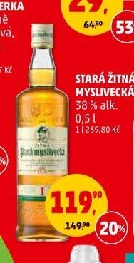 Stará žitná myslivecká 0,5l