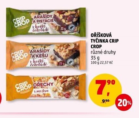 OŘÍŠKOVÁ TYČINKA CRIP CROP