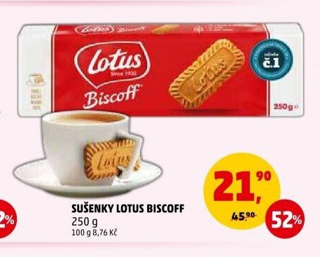 SUŠENKY LOTUS BISCOFF