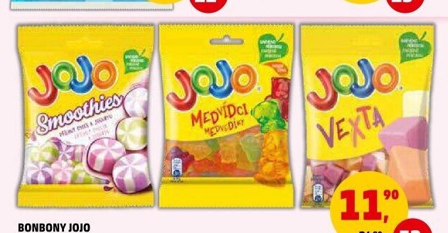 BONBONY JOJO různé druhy