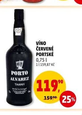 VÍNO ČERVENÉ PORTSKÉ
