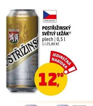 POSTŘIŽINSKÝ SVĚTLÝ LEŽÁK*