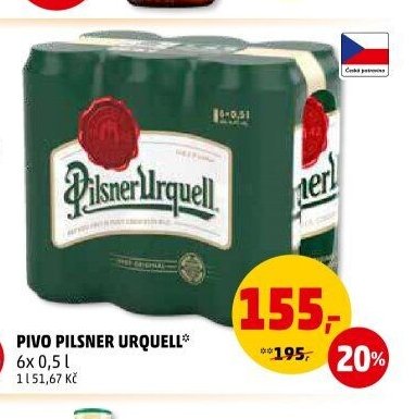 PIVO PILSNER URQUELL*