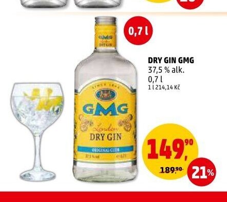 DRY GIN GMG