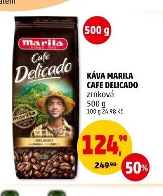 KÁVA MARILA CAFE DELICADO zrnková 500 g