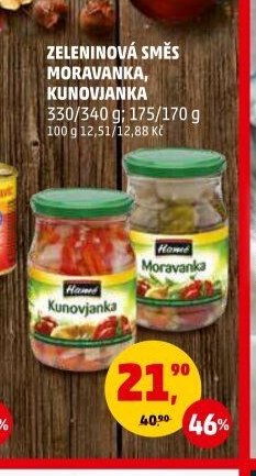 Zeleninová směs Moravanka, Kunovjanka 330/340 g