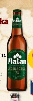 PIVO PLATAN 11 světlý ležák 0,5 l