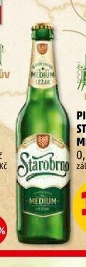 PIVO STAROBRNO MEDIUM 0,5 l