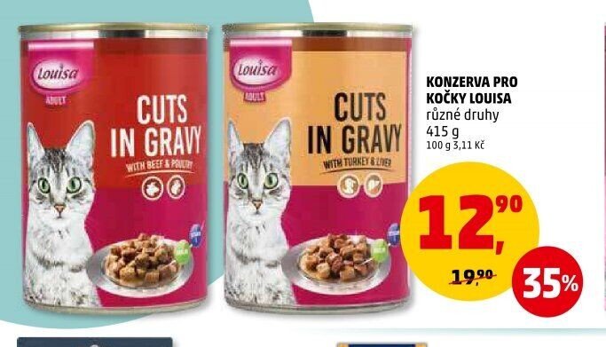 KONZERVA PRO KOČKY LOUISA