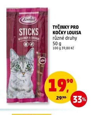 TYČINKY PRO KOČKY LOUISA