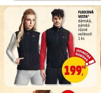FLEECOVÁ VESTA