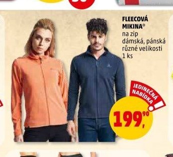 FLEECOVÁ MIKINA