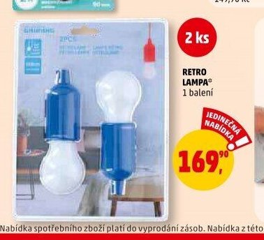 RETRO LAMPA