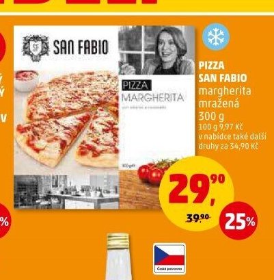 Pizza San Fabio margherita