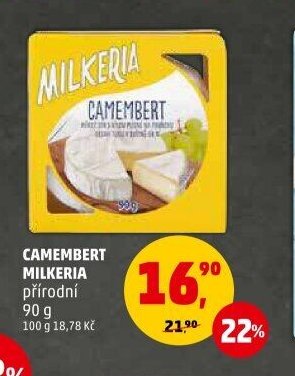 CAMEMBERT MILKERIA, 90 g