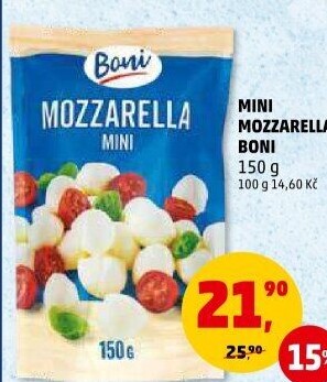 Sýr Mozzarella třešinky Boni