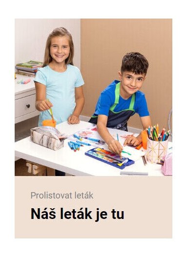 Náš leták je tu