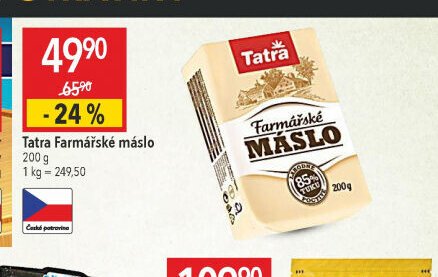 Tatra Farmářské máslo