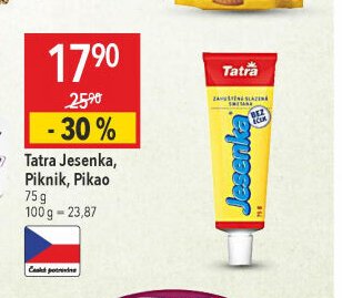 Tatra Jesenka, Piknik, Pikao