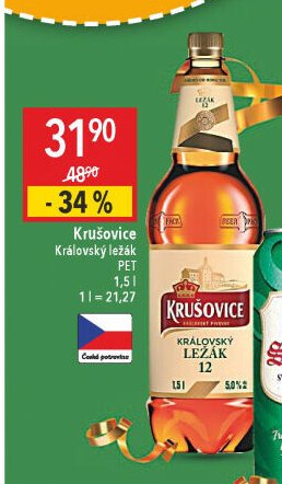 Krušovice Královský ležák