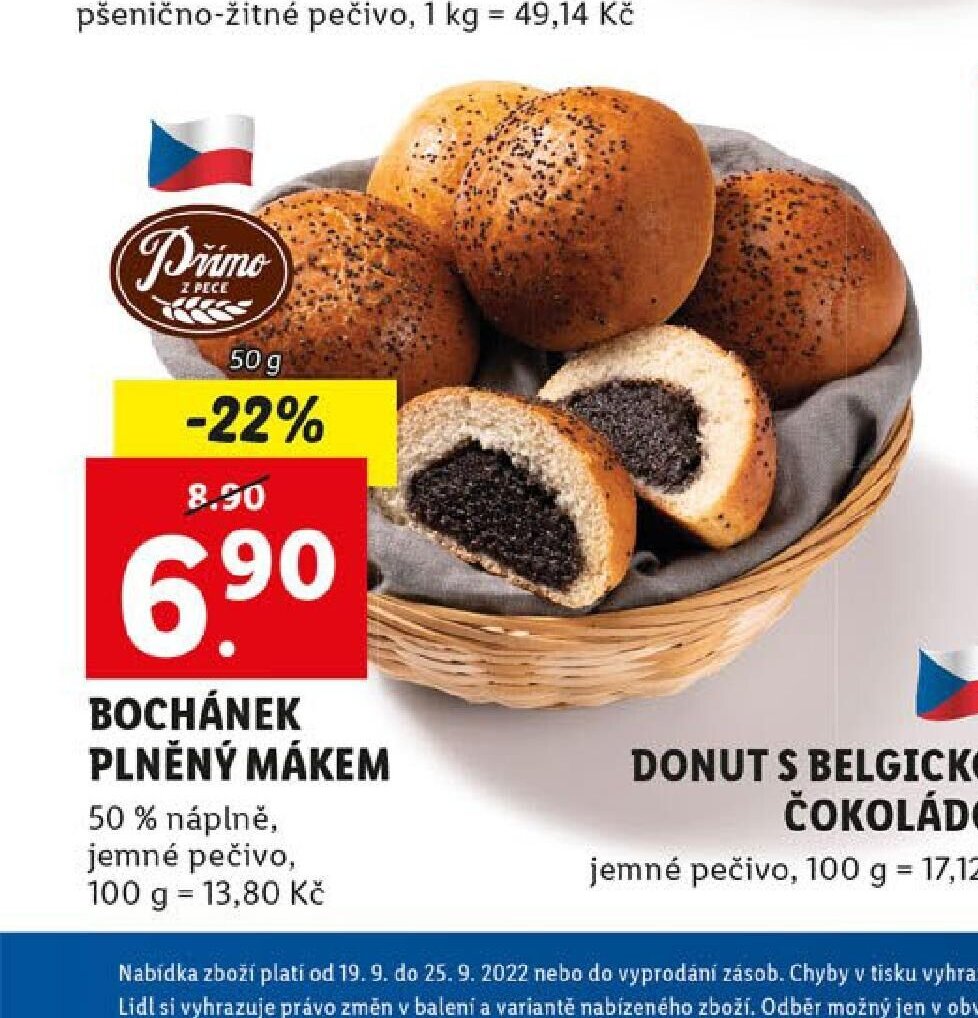 BOCHÁNEK PLNĚNÝ MÁKEM