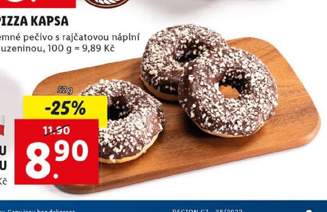 DONUT S BELGICKOU ČOKOLÁDOU