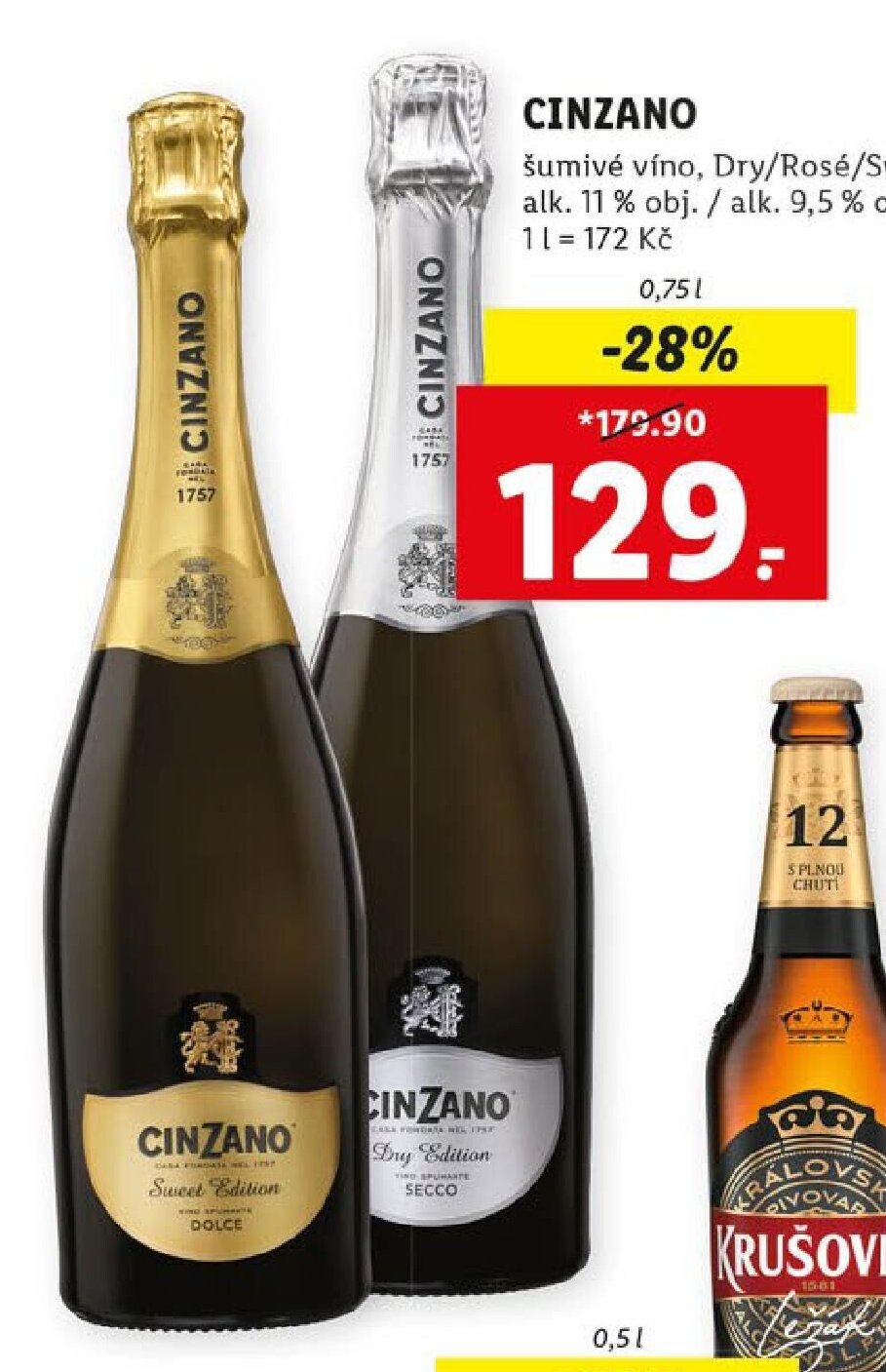 Cinzano šumivé víno