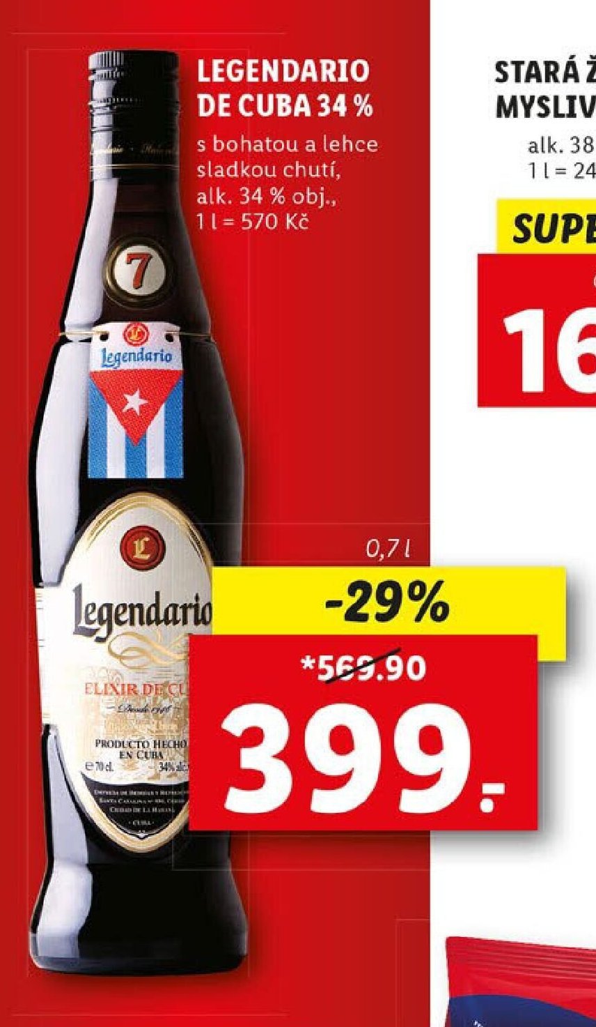 Legendario de Cuba 34 %