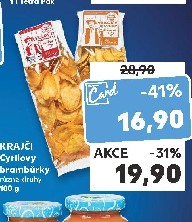 KRAJČI Cyrilovy brambůrky