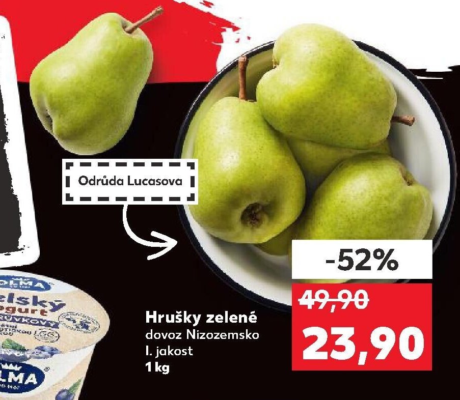 Hrušky zelené