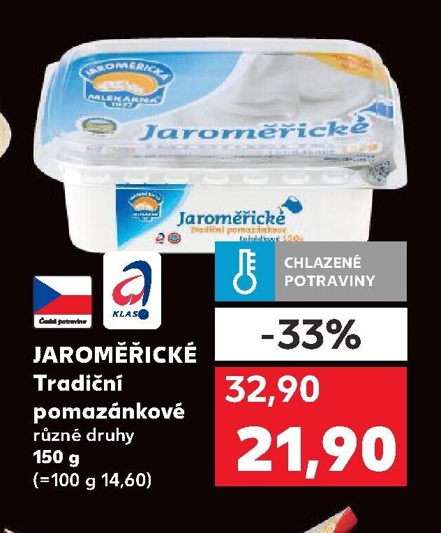 JAROMĚŘICKÉ Tradiční pomazánkové