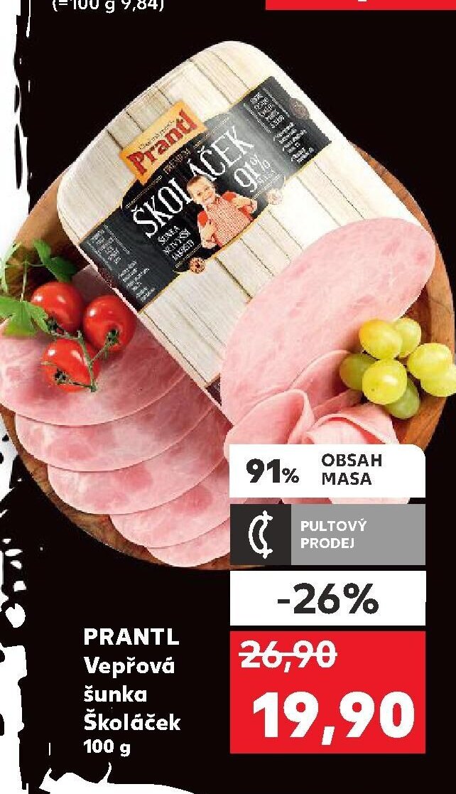PRANTL Vepřová šunka Školáček