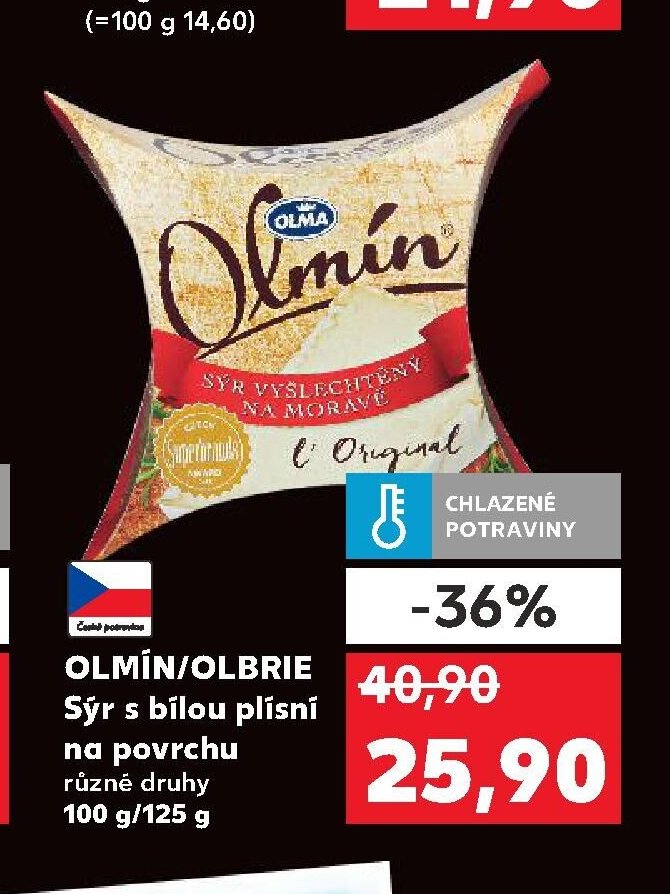 OLMÍN/OLBRIE Sýr s bílou plísní