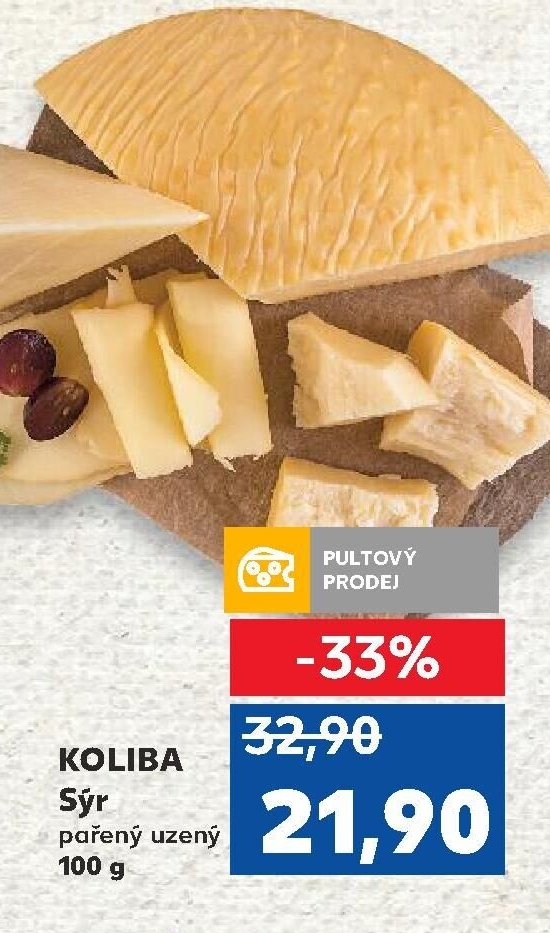 KOLIBA Sýr pařený uzený