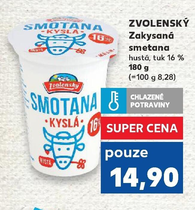 ZVOLENSKÝ Zakysaná smetana
