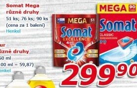 Tablety do myčky Somat