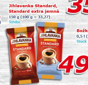 Mletá káva Standard Jihlavanka