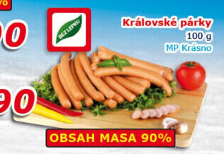 Párky královské Krásno