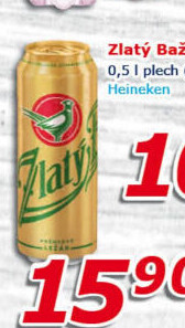 Pivo světlý ležák 12° Zlatý Bažant