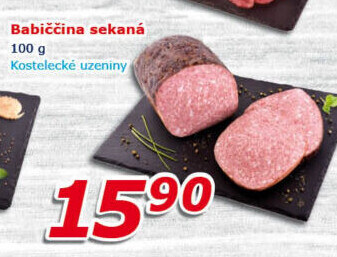 Sekaná babiččina Kostelecké uzeniny