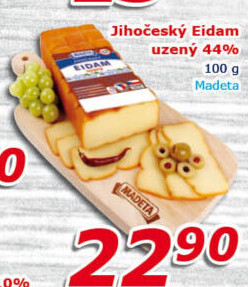 Sýr Eidam uzený 44% Jihočeský Madeta
