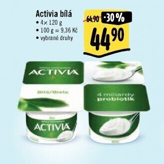 Bílý jogurt Activia Danone