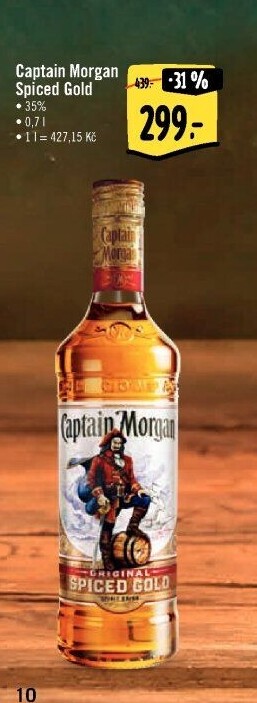 Captain Morgan Spiced Gold