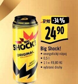 Energetický nápoj Big Shock